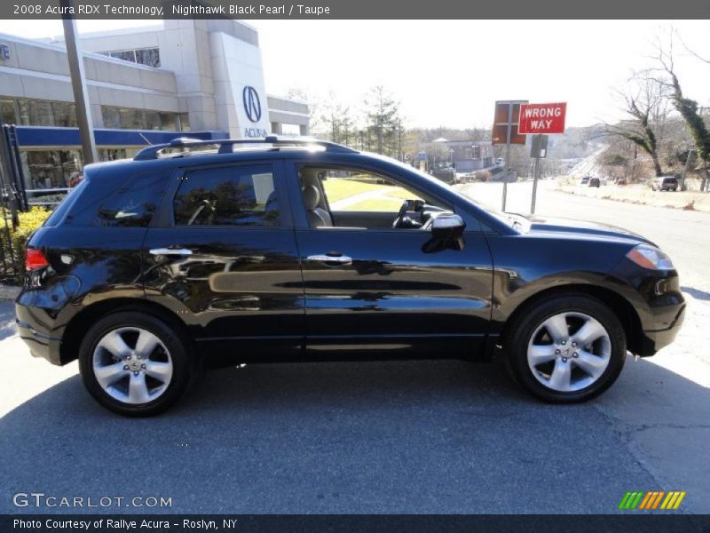 Nighthawk Black Pearl / Taupe 2008 Acura RDX Technology