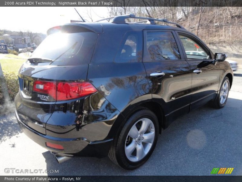 Nighthawk Black Pearl / Taupe 2008 Acura RDX Technology