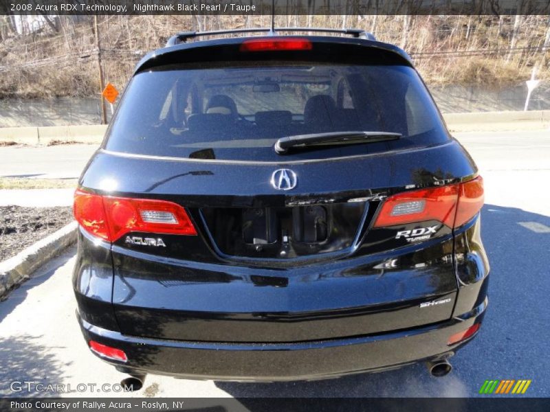 Nighthawk Black Pearl / Taupe 2008 Acura RDX Technology