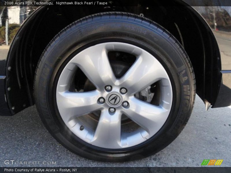 Nighthawk Black Pearl / Taupe 2008 Acura RDX Technology