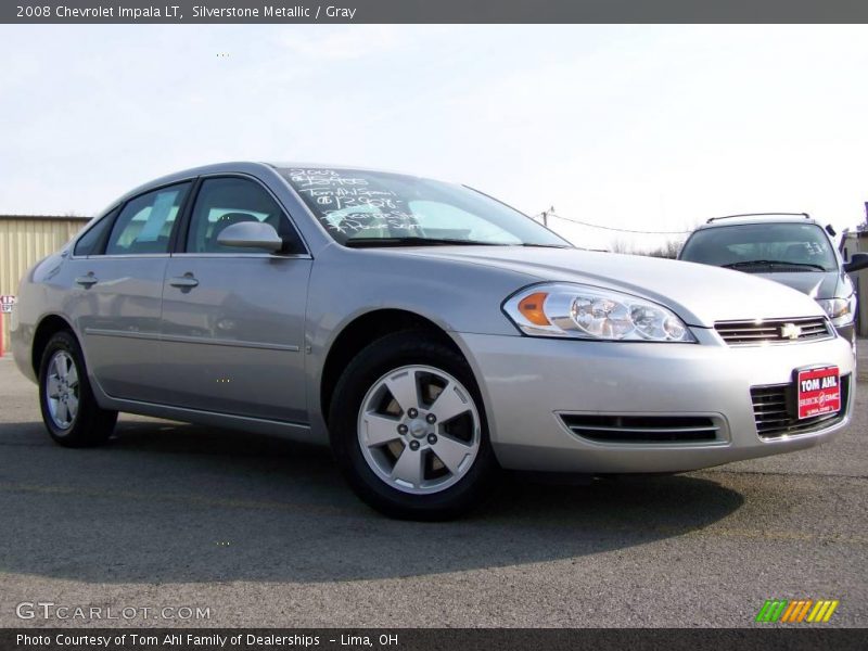 Silverstone Metallic / Gray 2008 Chevrolet Impala LT