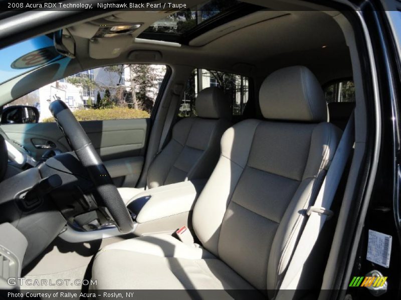 Nighthawk Black Pearl / Taupe 2008 Acura RDX Technology