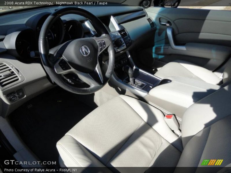 Nighthawk Black Pearl / Taupe 2008 Acura RDX Technology