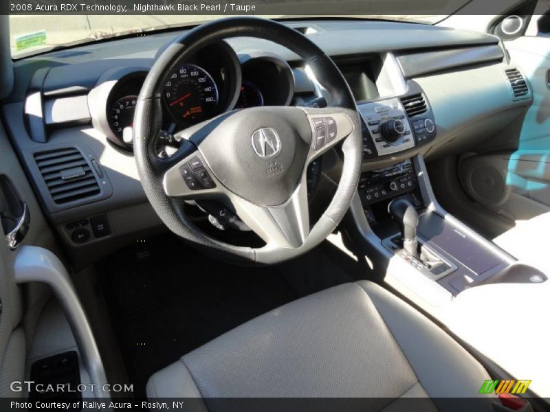 Nighthawk Black Pearl / Taupe 2008 Acura RDX Technology