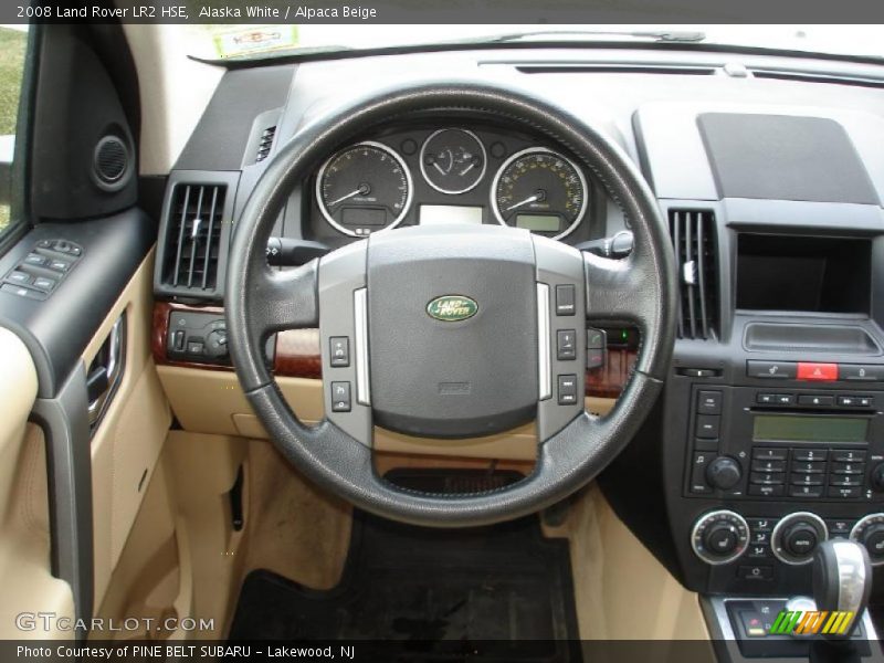 Alaska White / Alpaca Beige 2008 Land Rover LR2 HSE