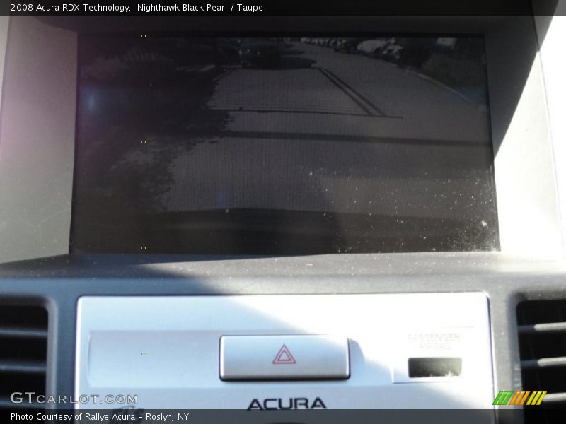 Nighthawk Black Pearl / Taupe 2008 Acura RDX Technology