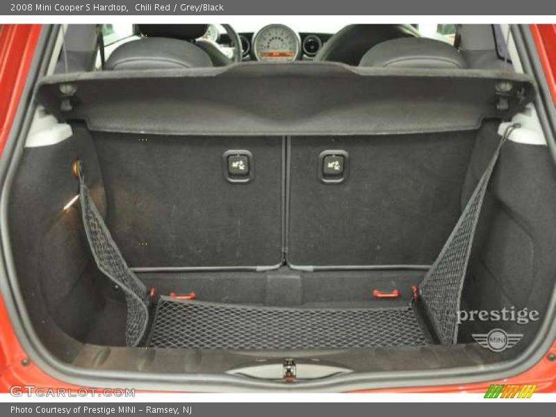 Chili Red / Grey/Black 2008 Mini Cooper S Hardtop