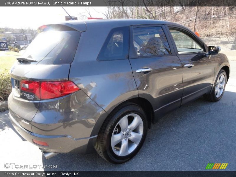 Grigio Metallic / Taupe 2009 Acura RDX SH-AWD