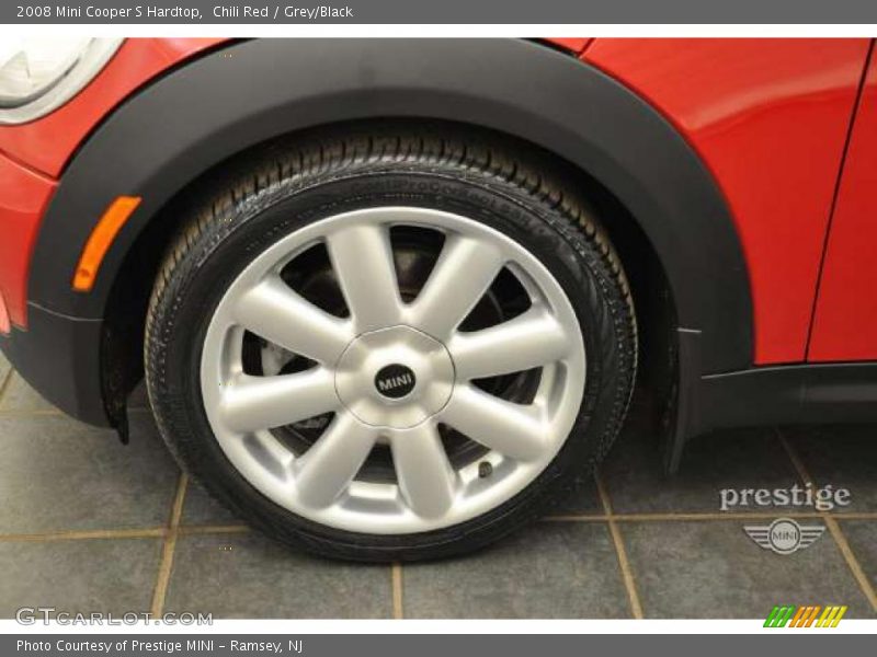 Chili Red / Grey/Black 2008 Mini Cooper S Hardtop