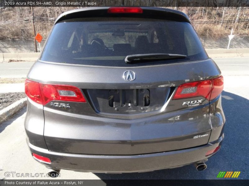 Grigio Metallic / Taupe 2009 Acura RDX SH-AWD