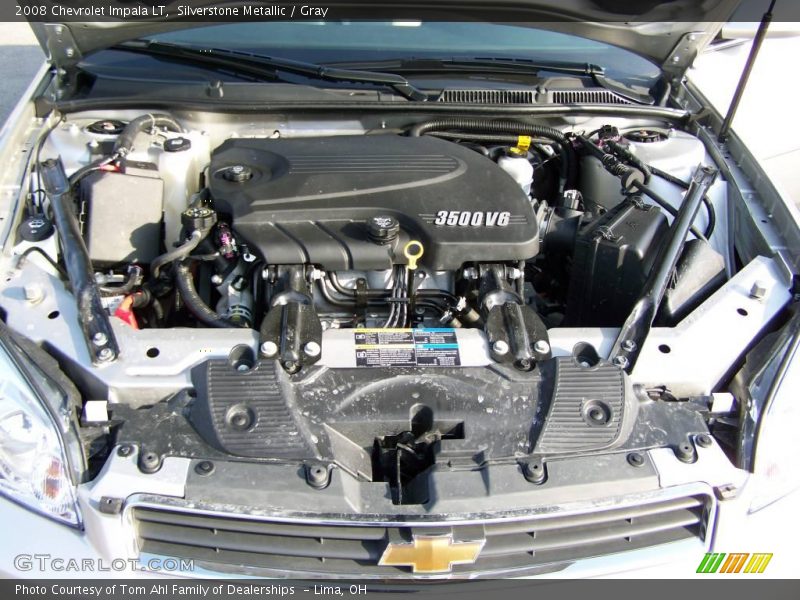 Silverstone Metallic / Gray 2008 Chevrolet Impala LT