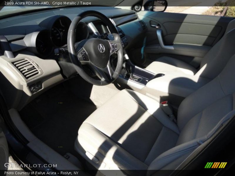 Grigio Metallic / Taupe 2009 Acura RDX SH-AWD