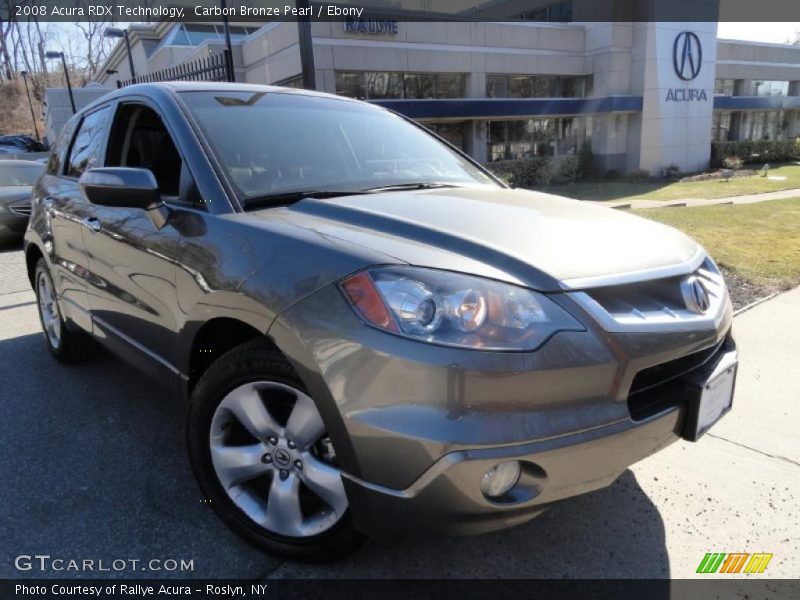 Carbon Bronze Pearl / Ebony 2008 Acura RDX Technology