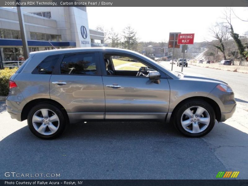 Carbon Bronze Pearl / Ebony 2008 Acura RDX Technology