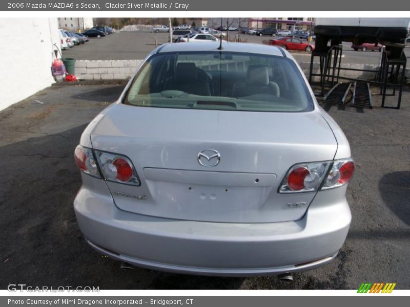 Glacier Silver Metallic / Gray 2006 Mazda MAZDA6 s Sedan