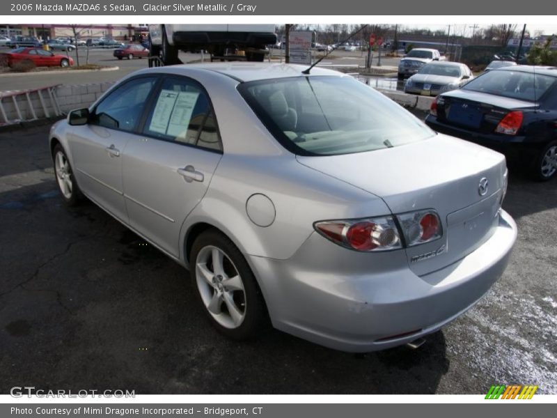 Glacier Silver Metallic / Gray 2006 Mazda MAZDA6 s Sedan