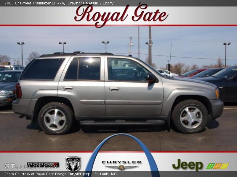 Graystone Metallic / Ebony 2005 Chevrolet TrailBlazer LT 4x4