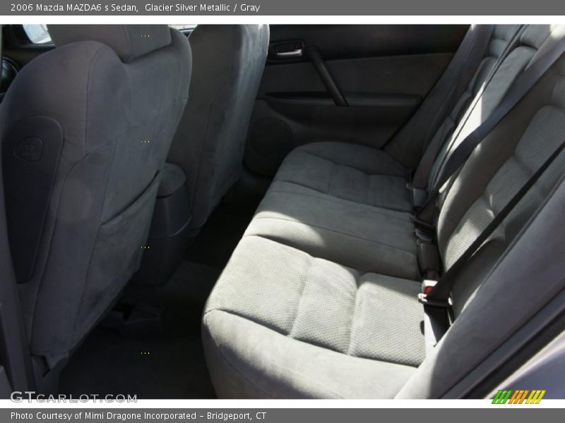 Glacier Silver Metallic / Gray 2006 Mazda MAZDA6 s Sedan