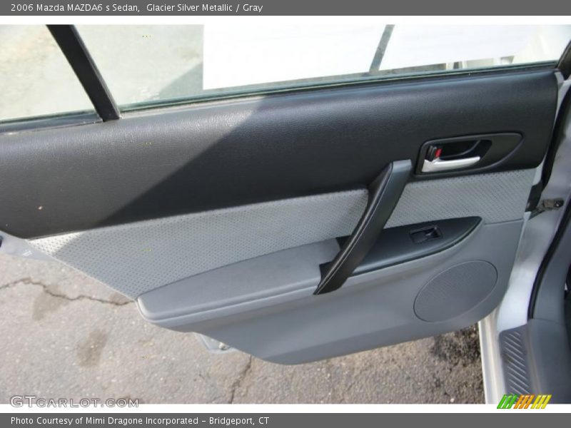 Glacier Silver Metallic / Gray 2006 Mazda MAZDA6 s Sedan