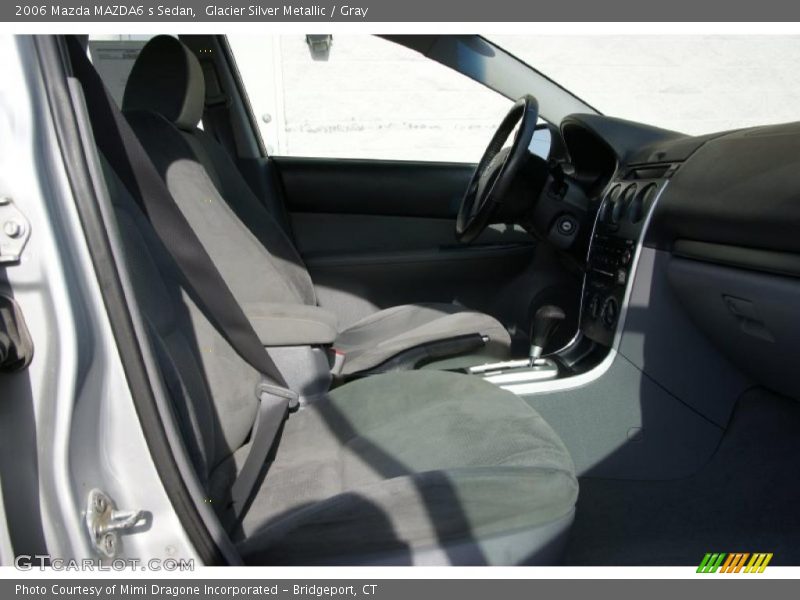 Glacier Silver Metallic / Gray 2006 Mazda MAZDA6 s Sedan