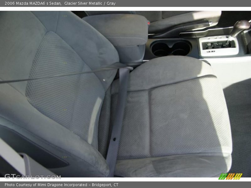 Glacier Silver Metallic / Gray 2006 Mazda MAZDA6 s Sedan
