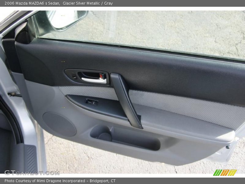 Glacier Silver Metallic / Gray 2006 Mazda MAZDA6 s Sedan