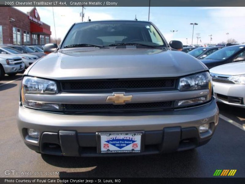 Graystone Metallic / Ebony 2005 Chevrolet TrailBlazer LT 4x4