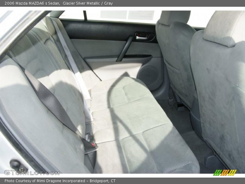 Glacier Silver Metallic / Gray 2006 Mazda MAZDA6 s Sedan
