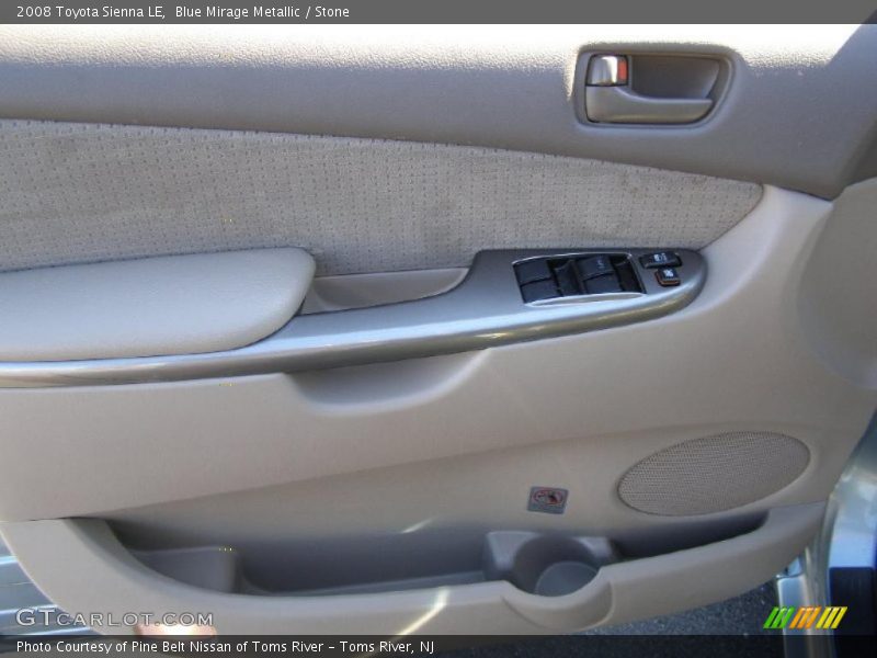 Blue Mirage Metallic / Stone 2008 Toyota Sienna LE