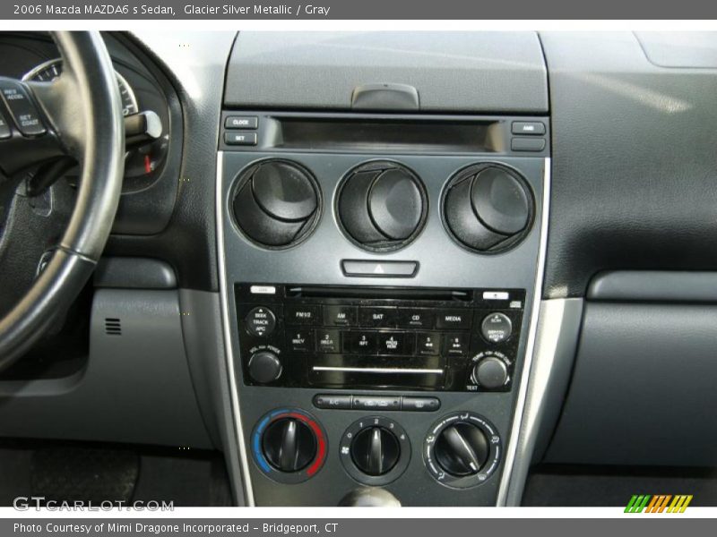 Glacier Silver Metallic / Gray 2006 Mazda MAZDA6 s Sedan