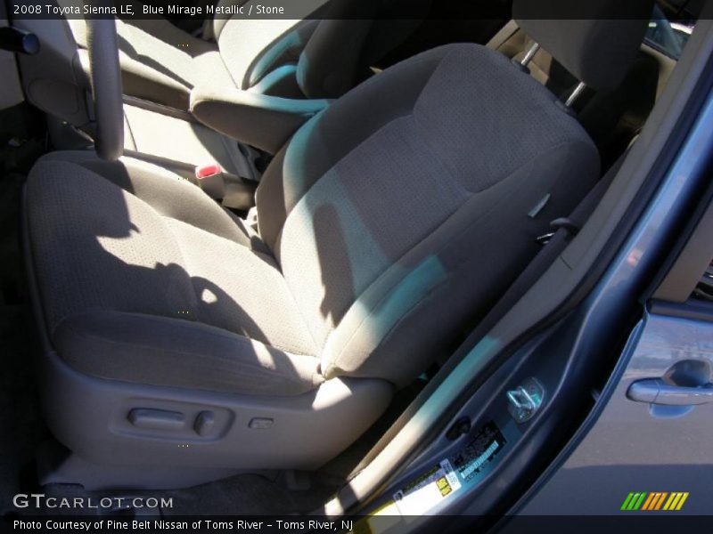 Blue Mirage Metallic / Stone 2008 Toyota Sienna LE