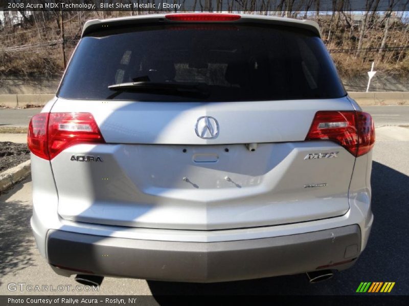 Billet Silver Metallic / Ebony 2008 Acura MDX Technology