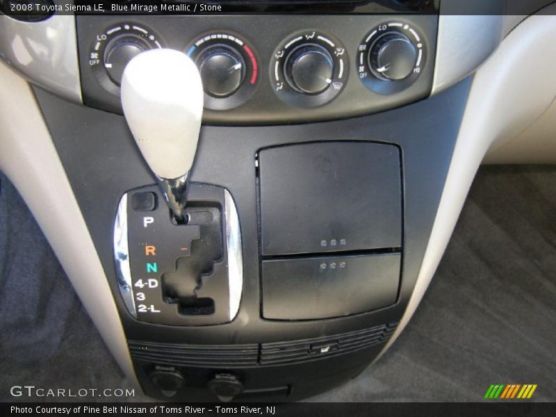 Blue Mirage Metallic / Stone 2008 Toyota Sienna LE