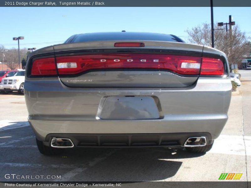 Tungsten Metallic / Black 2011 Dodge Charger Rallye