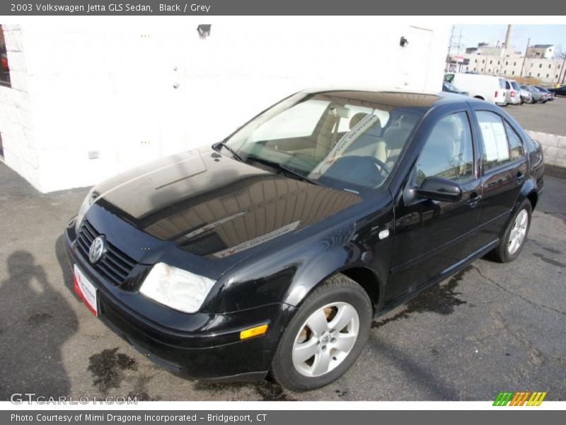 Black / Grey 2003 Volkswagen Jetta GLS Sedan