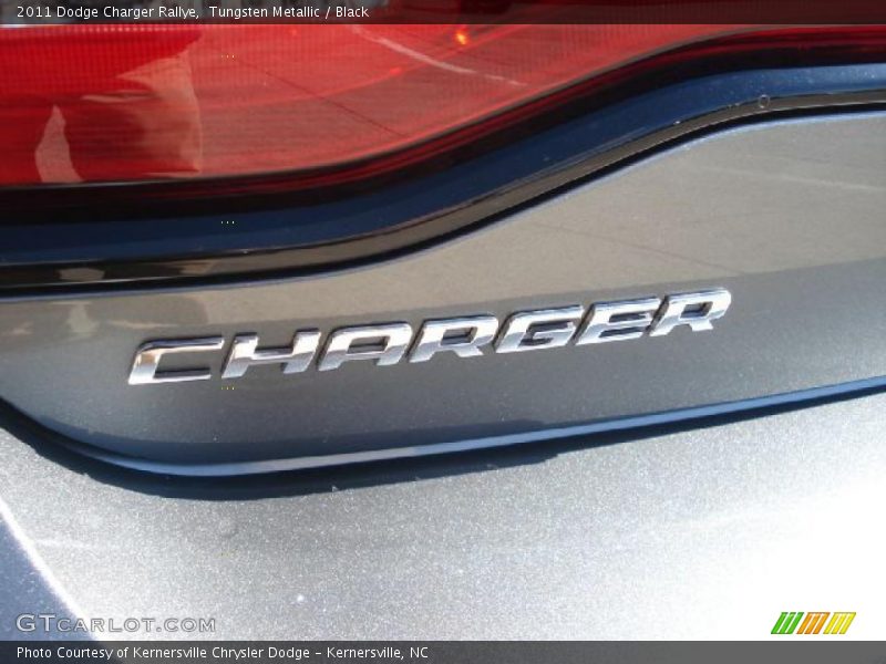 Tungsten Metallic / Black 2011 Dodge Charger Rallye