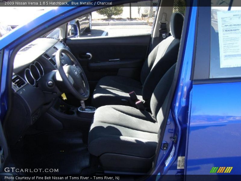 Blue Metallic / Charcoal 2009 Nissan Versa 1.8 S Hatchback