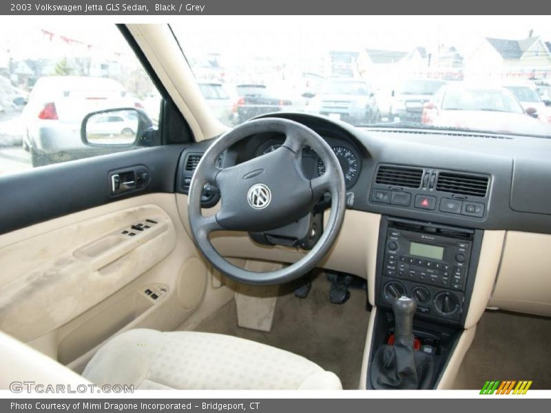 Black / Grey 2003 Volkswagen Jetta GLS Sedan