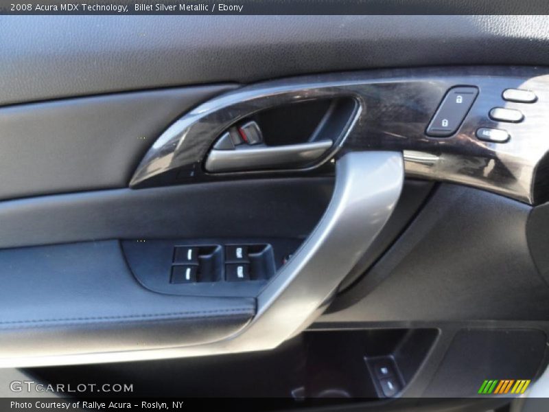 Billet Silver Metallic / Ebony 2008 Acura MDX Technology