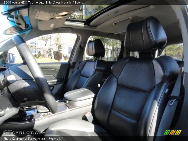 Billet Silver Metallic / Ebony 2008 Acura MDX Technology
