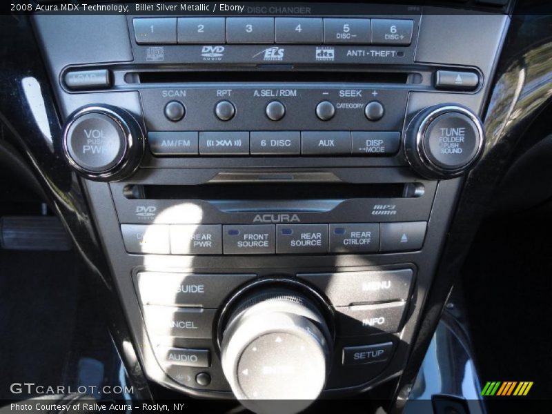 Billet Silver Metallic / Ebony 2008 Acura MDX Technology