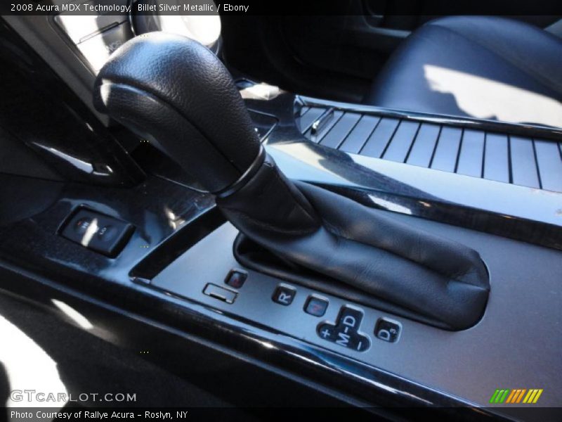 Billet Silver Metallic / Ebony 2008 Acura MDX Technology