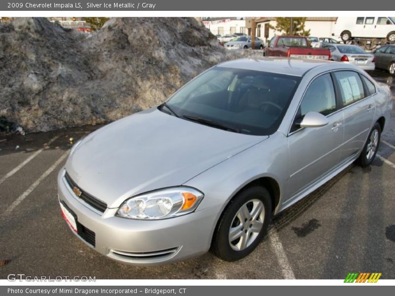 Silver Ice Metallic / Gray 2009 Chevrolet Impala LS