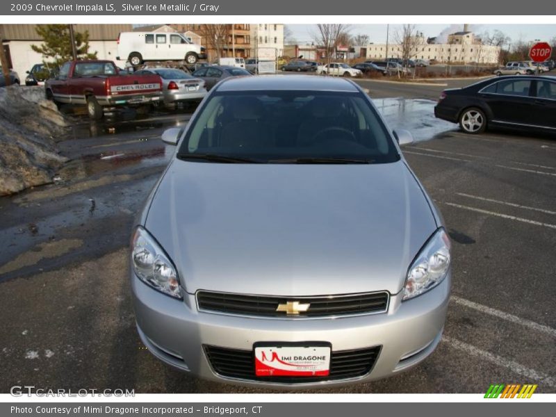 Silver Ice Metallic / Gray 2009 Chevrolet Impala LS
