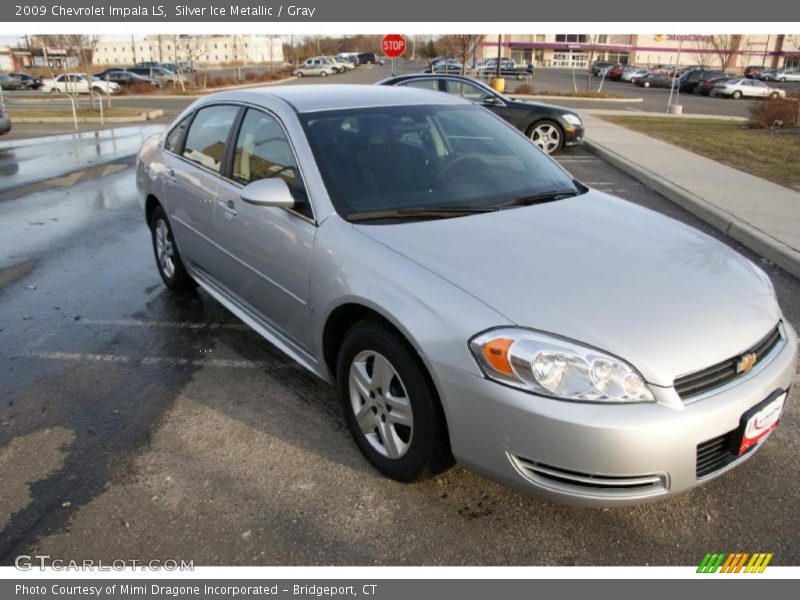 Silver Ice Metallic / Gray 2009 Chevrolet Impala LS