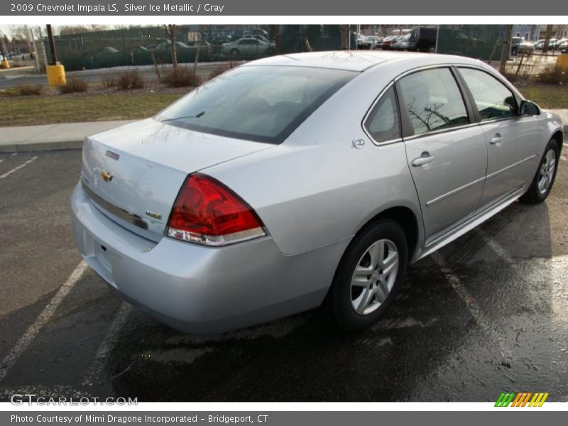 Silver Ice Metallic / Gray 2009 Chevrolet Impala LS