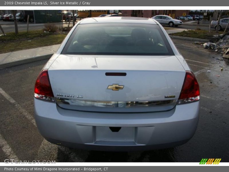 Silver Ice Metallic / Gray 2009 Chevrolet Impala LS