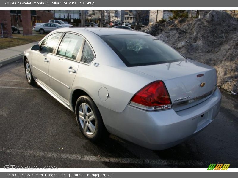 Silver Ice Metallic / Gray 2009 Chevrolet Impala LS