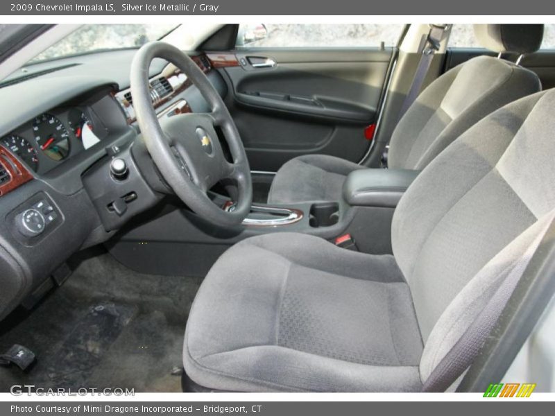 Silver Ice Metallic / Gray 2009 Chevrolet Impala LS