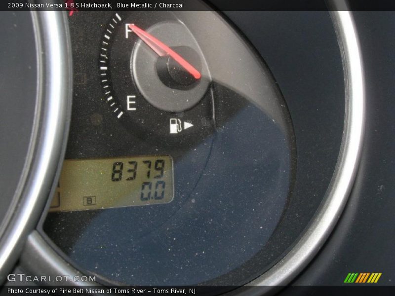 Blue Metallic / Charcoal 2009 Nissan Versa 1.8 S Hatchback